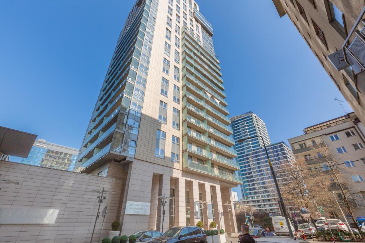 Platinum Towers Apartment With Parking By Renters Prestige Warsaw Ngoại thất bức ảnh